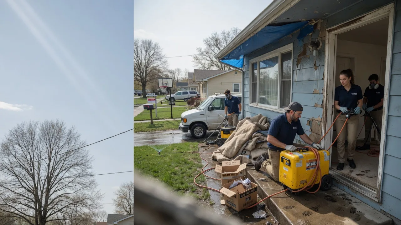 Basement Flood Cleanup in Allison, TX near me